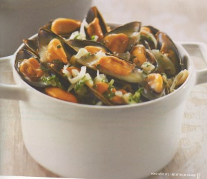 recette moules